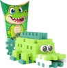 Klocki konstrukcyjne Waffle mini Pocket Pets Krokodyl 34 Náhľad obrázku produktu 5