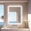 Koupelnové zrcadlo London Vortex - S vyhříváním a LED Náhled obrázku produktu 6
