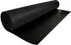 A roll of black landscape fabric is unrolled on a white background. Produktbild-Vorschau