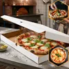 KAPAK 5er Pizzakarton Weiß 32x32x4 cm für Gastronomie Produktbild-Vorschau 4