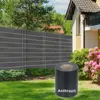 PVC Sichtschutzstreifen Doppelstabmatten Zaun 35m x 19cm Produktbild-Vorschau 9