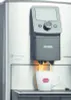 A close-up shot of a Nivona coffee machine brewing coffee into a white mug. Produktbild-Vorschau