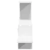vidaXL Étagère murale blanche 104x15x49 cm Bois composite Voir les images du produit 5