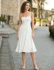 Vestido midi de corte recto y casual, con tirantes finos y Vista previa de la imagen del producto 3