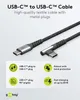 Goobay 64658 Cavo tessile da USB-C™ a USB-C™ con spine Anteprima dell’immagine prodotto 2
