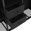 90*200 cm, podkrovná posteľ, 2 zásuvky, otvorená skriňa, Náhľad obrázku produktu 14