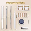 Eingewachsene Zehennägel Set 120 Stück Zehennagel Korrektur Produktbild-Vorschau 7
