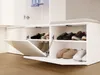 Garderoba HAGA III 2Sz1W BIAŁY 2x Szafa + Wieszak Do Podgląd zdjęcia produktu 8