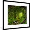 MuchoWow® Gerahmtes Poster Dschungel - Grün - Natur - Produktbild-Vorschau 1