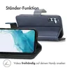 imoshion  Klapphülle Samsung Galaxy A34 (5G) - Dunkelblau Produktbild-Vorschau 5