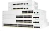 Cisco CBS220-24P-4X, Zarządzany, L2, Gigabit Ethernet Podgląd zdjęcia produktu 1