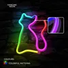Neon Led Rgb Kot Flrn03 + Pilot Forever Light Podgląd zdjęcia produktu 4