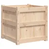 Design Möbel Pflanzkübel 50x50x50 cm Massivholz Kiefer - Produktbild-Vorschau 2