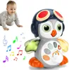 Leuchtendes Pinguin-Spielzeug für Babys – läuft, wackelt, Produktbild-Vorschau 1
