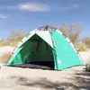 vidaXL Tenda da spiaggia 3 persone verde mare sgancio Anteprima dell’immagine prodotto 2