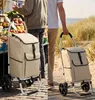 Travelnet Einkaufswagen 40L, faltbar, Aluminiumrahmen, mit Produktbild-Vorschau 10