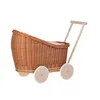 Luna Puppenwagen aus Weide in Naturfarbe 48X28 H26/47 CM Produktbild-Vorschau 5