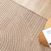 Volero - Dywan nowoczesny - Nori Curves Taupe - 80x150 cm Podgląd zdjęcia produktu 6