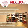 MODO24 Kombiregal Holz, 4 Flaschenablagen, 2 Kistenböden, Produktbild-Vorschau 5