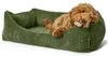 Hunter Orthopädisches Hundesofa Corbie grün, Größe: M Produktbild-Vorschau 6