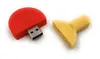 Onwomania Tischtennis Schläger Sport in Rot Funny USB Stick Produktbild-Vorschau 2