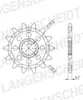 Ritzel Supersprox 520 - 13Z CST-825:13|feinverzahnt Produktbild-Vorschau 1