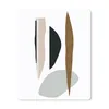 MuchoWow® Mauspad Mousepad Abstrakt - Pastell - Design Produktbild-Vorschau 1