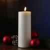 LED Stumpenkerze MIA - Echtwachs - realistische 3D Flamme - Produktbild-Vorschau 11