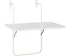 Best Balkonhängetisch Boy - 60 x 40 x 5 cm Farbe: Weiß Produktbild-Vorschau 2