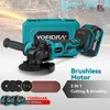 YOFIDRA Akku-Winkelschleifer 125 mm, bürstenlos, 1500W, Produktbild-Vorschau 1