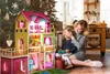 Großes Holz Puppenhaus mit LED-Beleuchtung – 3 Etagen, 17 Produktbild-Vorschau 14