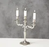 Boltze Kerzenständer Varas silber 3-flammig, Hähe 26 cm, Produktbild-Vorschau 5