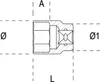 BETA Sechskant 1/4 Steckschlüssel - 8mm Produktbild-Vorschau 2