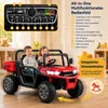 KOMFOTTEU Kinder Elektroauto, 2-Sitzer Kinderauto mit Produktbild-Vorschau 4