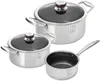 HSN Kochtopf Edelstahl 2,8l 20cm Produktbild-Vorschau 3