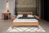 Bett Sydo 1 Sonderlänge 200x220 Kernbuche massiv mit Produktbild-Vorschau 4