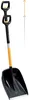 Fiskars 1057188 pala/pala da neve Metallo Nero, Arancione Anteprima dell’immagine prodotto 3