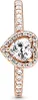 Ring Herz für Damen mit Zirkonia PANDORA ROSE Produktbild-Vorschau 3