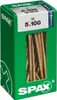 Spax Universalschrauben 5.0 x 100 mm PZ 2 - 30 Stk. Produktbild-Vorschau 3