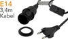 ChiliTec 22242 Netzkabel mit Schalter und E14 Fassung 1,4m Produktbild-Vorschau 11