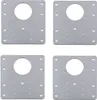 INF Opravná doska na nábytkové pánty 9x9 cm nerez 4-balenie Náhľad obrázku produktu 5