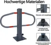 TWOLIIN Parkplatzsperre Klappbar Parkpfosten mit 3 Produktbild-Vorschau 3