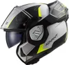 LS2 FF906 Advant Codex Klapphelm, weiß/schwarz, XS (53/54) Produktbild-Vorschau 4