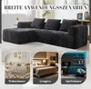 LVHOM Ecksofa mit Schlaffunktion L-Form, Schlafsofa mit Produktbild-Vorschau 6