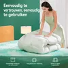 NicePlus 2-in-1 Topper, 90x200x7 cm, traagschuim met 5 Productafbeelding-voorbeeld 8