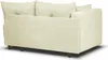 Schlafsofa - mit Bettkasten - Beige - 3 Sitzer Sofa - Couch Produktbild-Vorschau 5