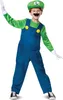 A child wearing a Luigi costume. Produktbild-Vorschau
