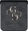 A close-up view of a black Guess phone case with the Guess logo. Produktbild-Vorschau
