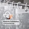 Duschvorhang, Antischimmel Duschvorhang, Wasserdicht Eva Produktbild-Vorschau 2