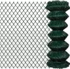 vidaXL Maschendrahtzaun Stahl 1x25 m Grün Produktbild-Vorschau 3